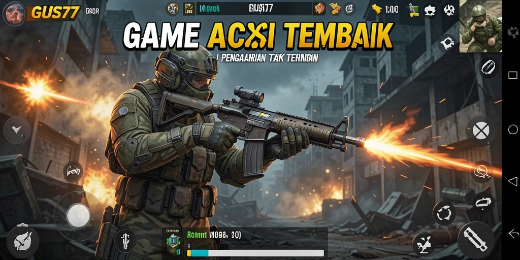 Gameplay seru dan grafis menawan di GUS77.
