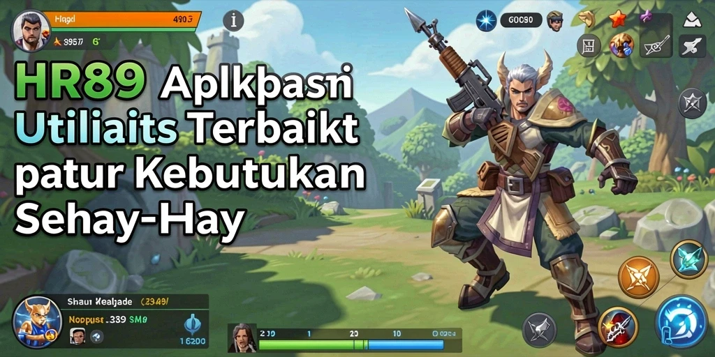 Screenshot utama HR89 menampilkan antarmuka aplikasi yang ramah pengguna.