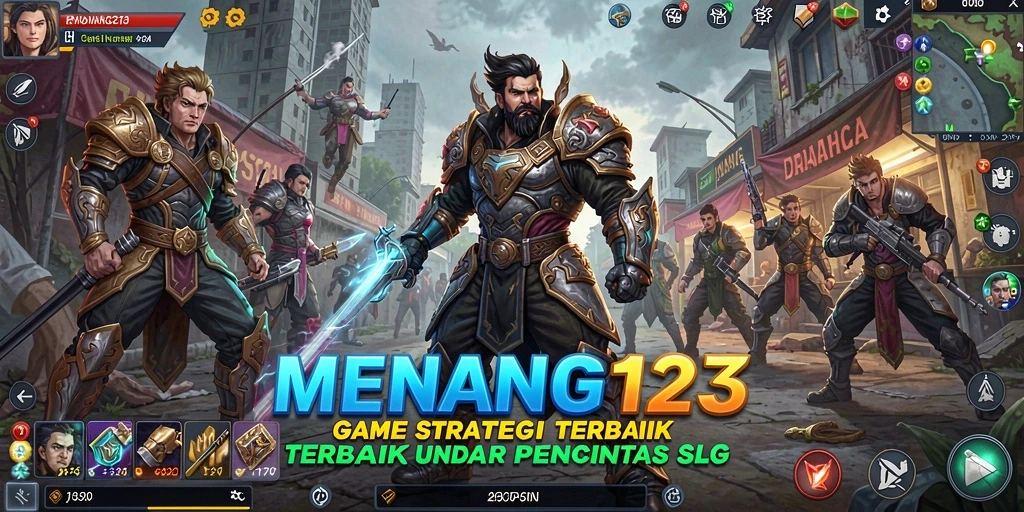 Tampilan menakjubkan dari gameplay SLG MENANG123.