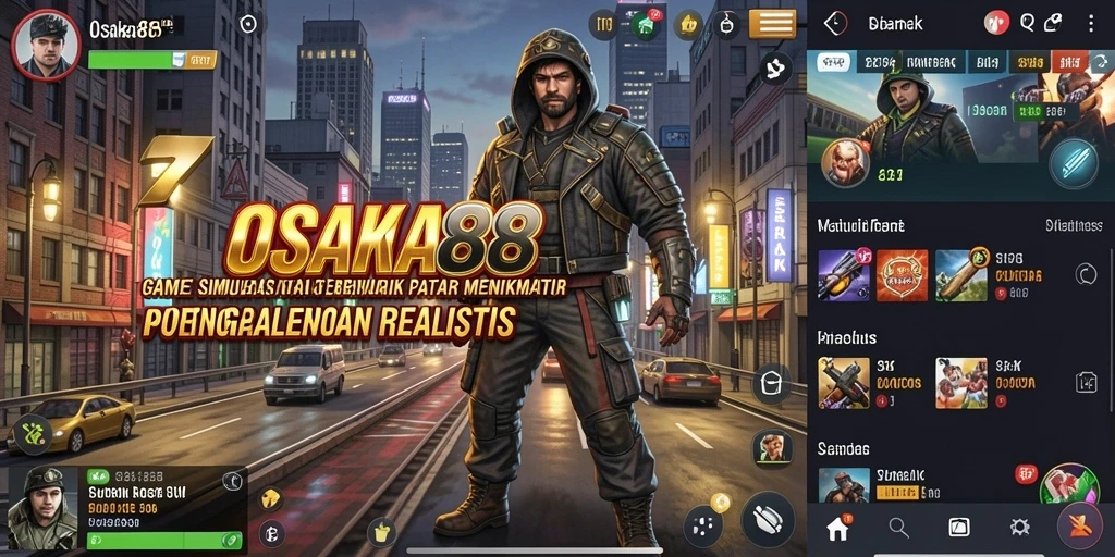 Tampilan gameplay realistik OSAKA88 yang mengasyikkan dan interaktif.