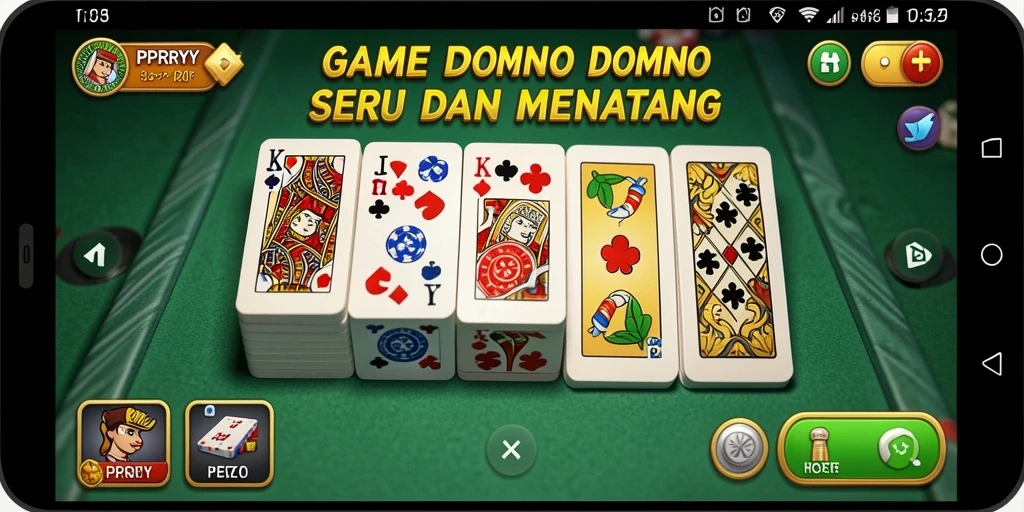 Screenshot gameplay PPRRYY menampilkan keasyikan bermain Domino.