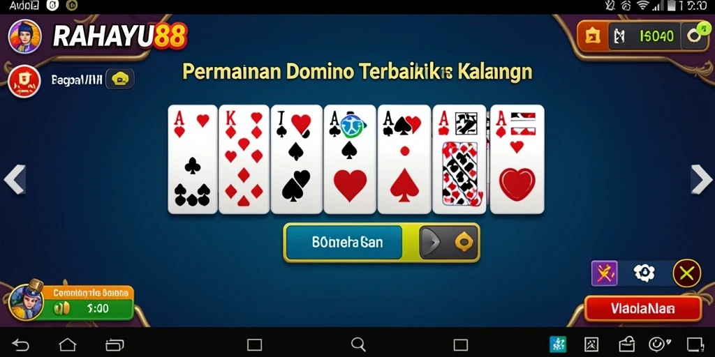 Tampilan gameplay menarik di RAHAYU88 dengan grafis yang memukau.