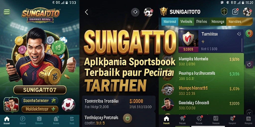 Tampilan gameplay Sportsbook yang mendebarkan di SUNGAITOTO.