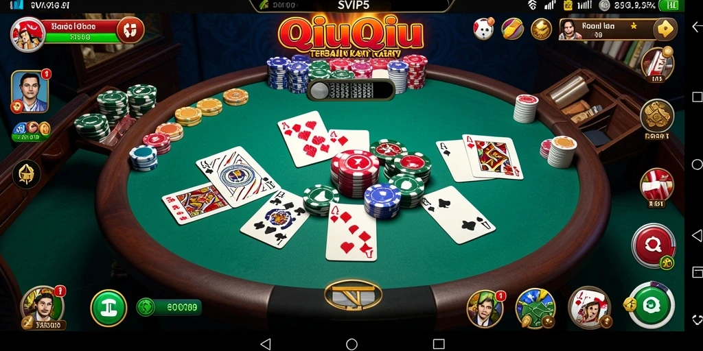 Tampilan gameplay SVIP5 yang menarik dan penuh aksi QiuQiu.