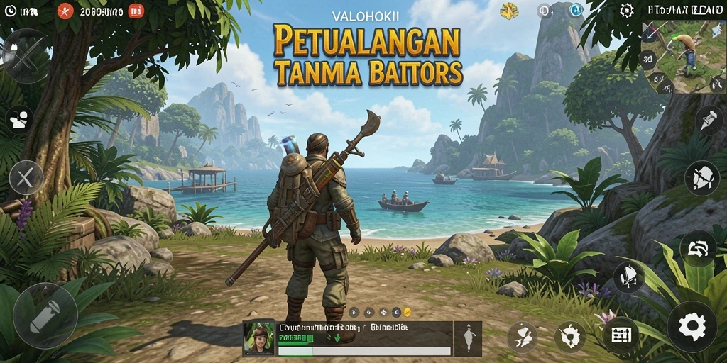Tampilan menarik dari gameplay Open World VALOHOKI yang mendebarkan.